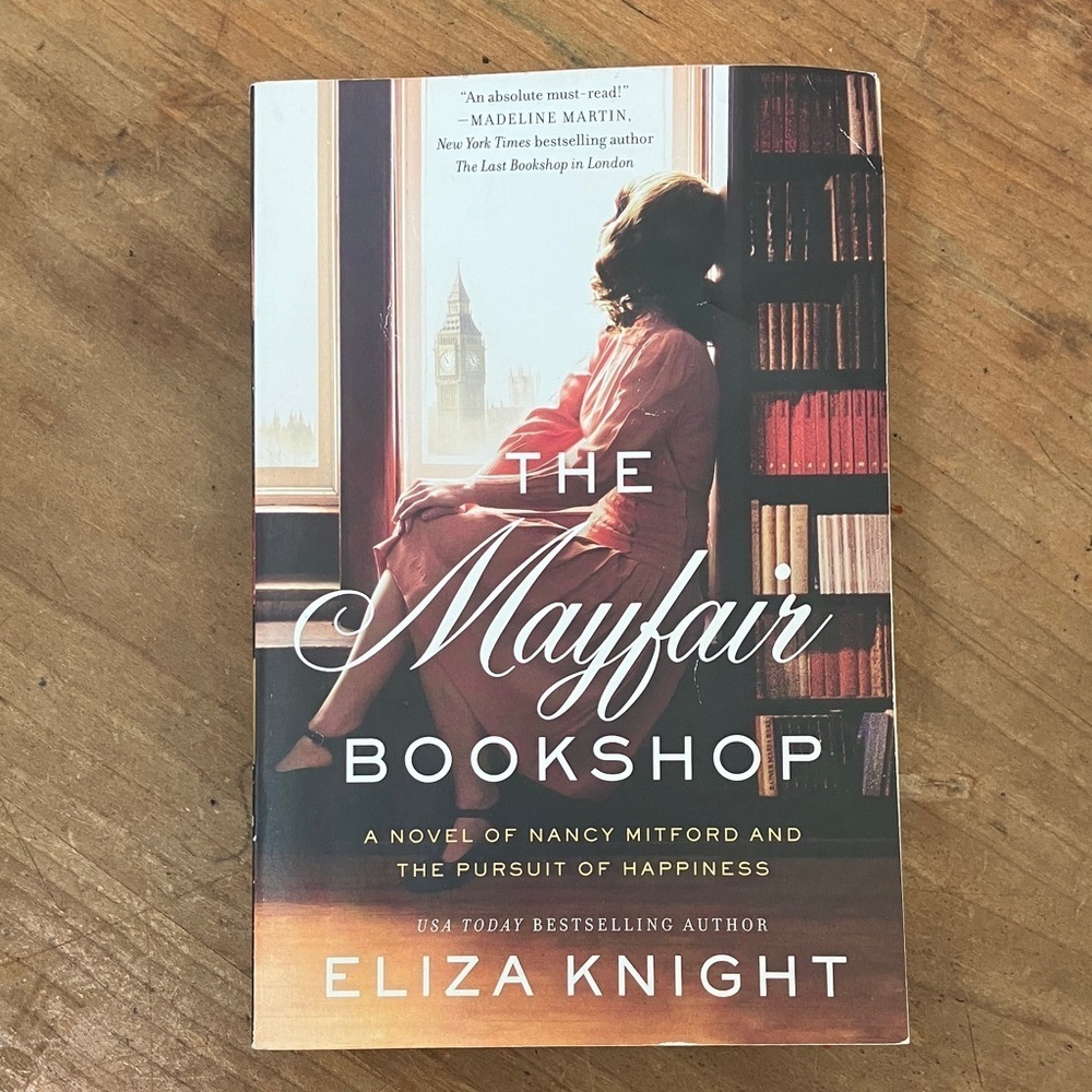 The Mayfair Bookshop by Eliza Knight - paperback book